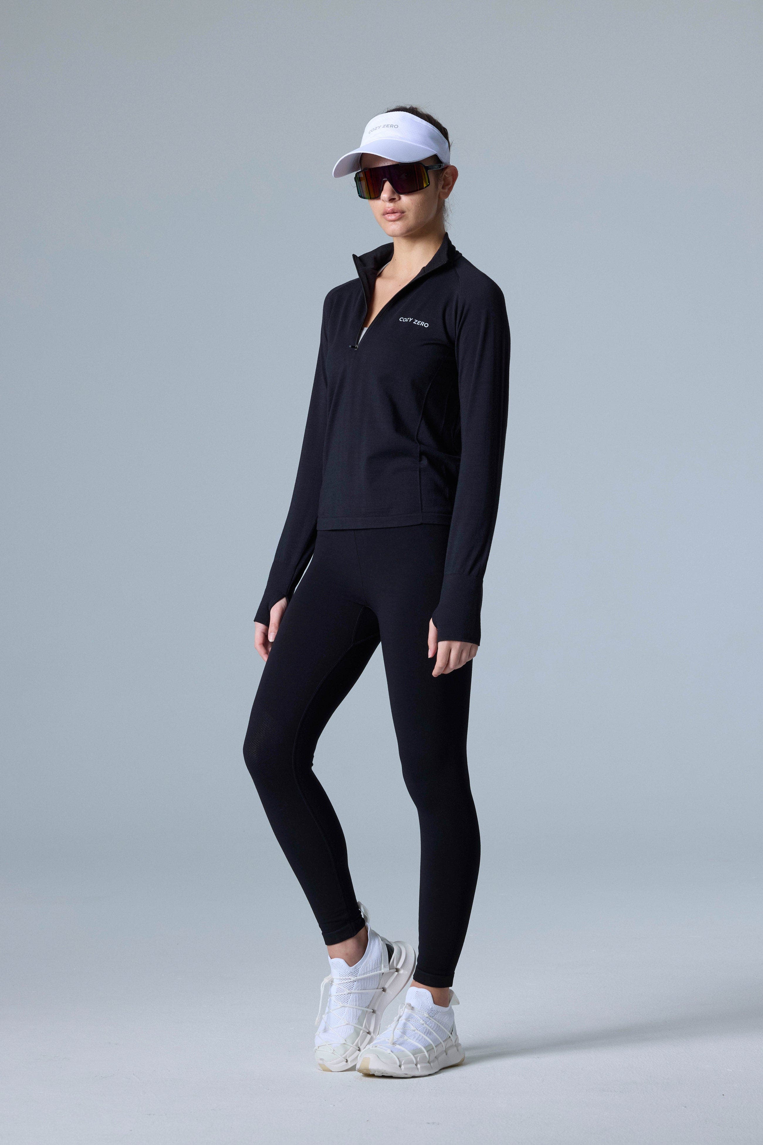 Tech Merino Classic Fit Half Zip Long Sleeve Base Layer - image 2