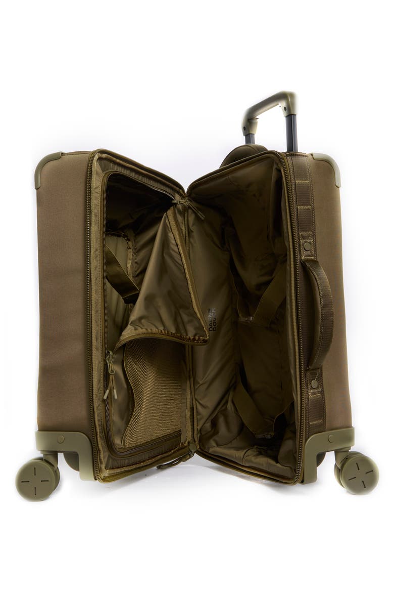 Seattle Carry-On Rolling Suitcase, Alternate, color, DARK MOSS