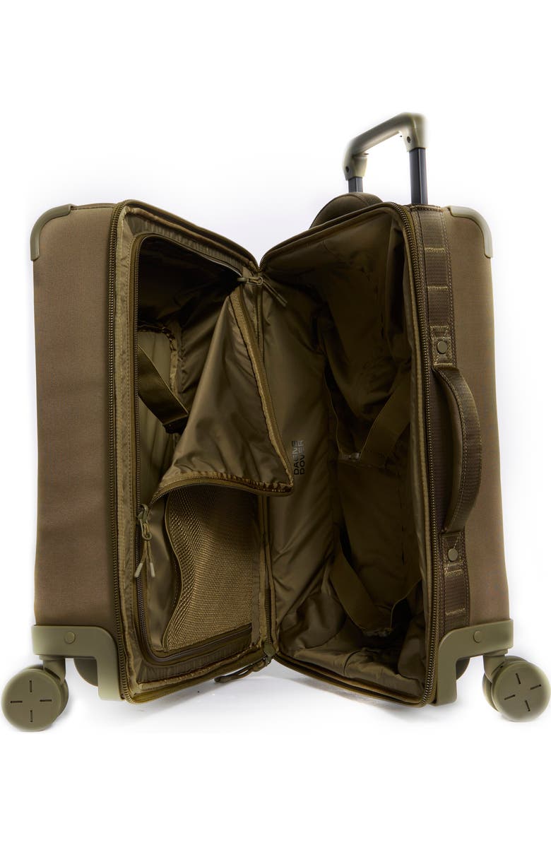 Dagne Dover Seattle Carry-On Rolling Suitcase, Alternate, color, Dark Moss