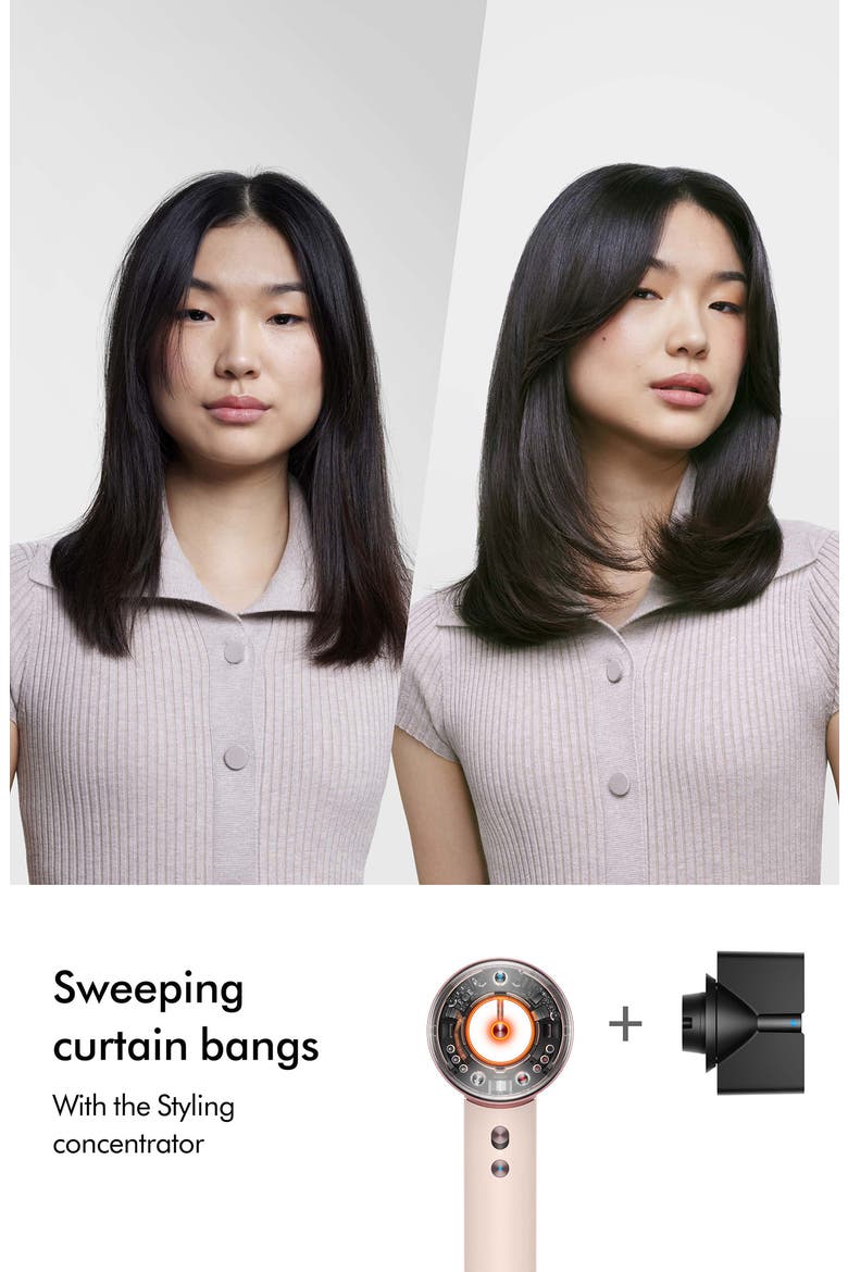 Limited Edition Supersonic Nural™ Hair Dryer in Jasper Plum, Alternate, color, JASPER PLUM