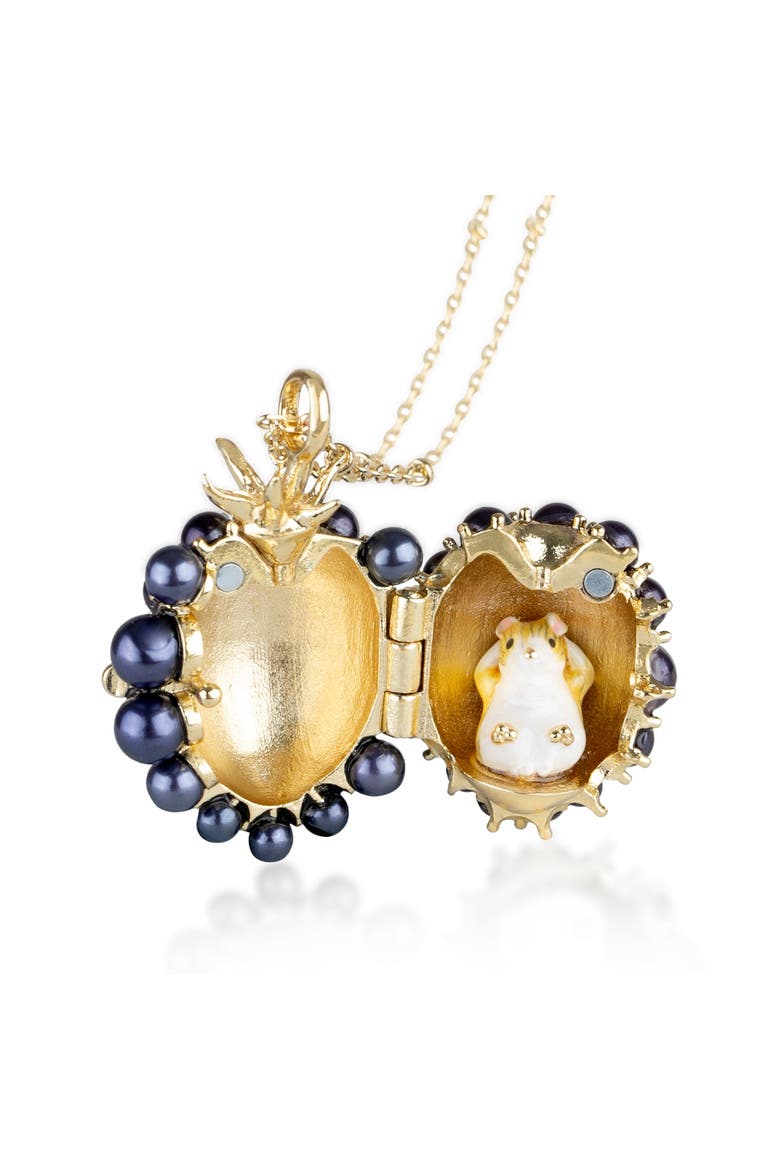 Blackberry and Mouse Locket, Main, color, Blackberry & Mouse