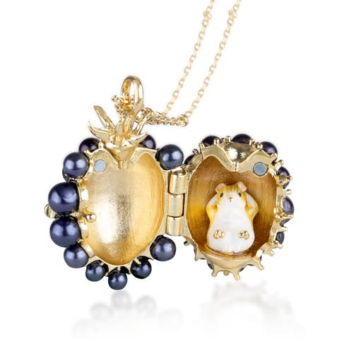 Blackberry and Mouse Locket