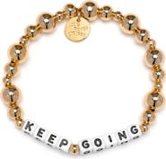 Little Words Project Keep Going Beaded Stretch Bracelet