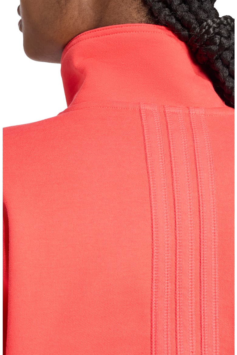 Quarter Zip Tracksuit Top, Alternate, color, SEMI LUCID RED/