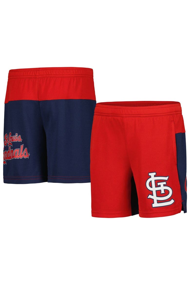 Youth Red St. Louis Cardinals 7th Inning Stretch Shorts, Main, color, Red
