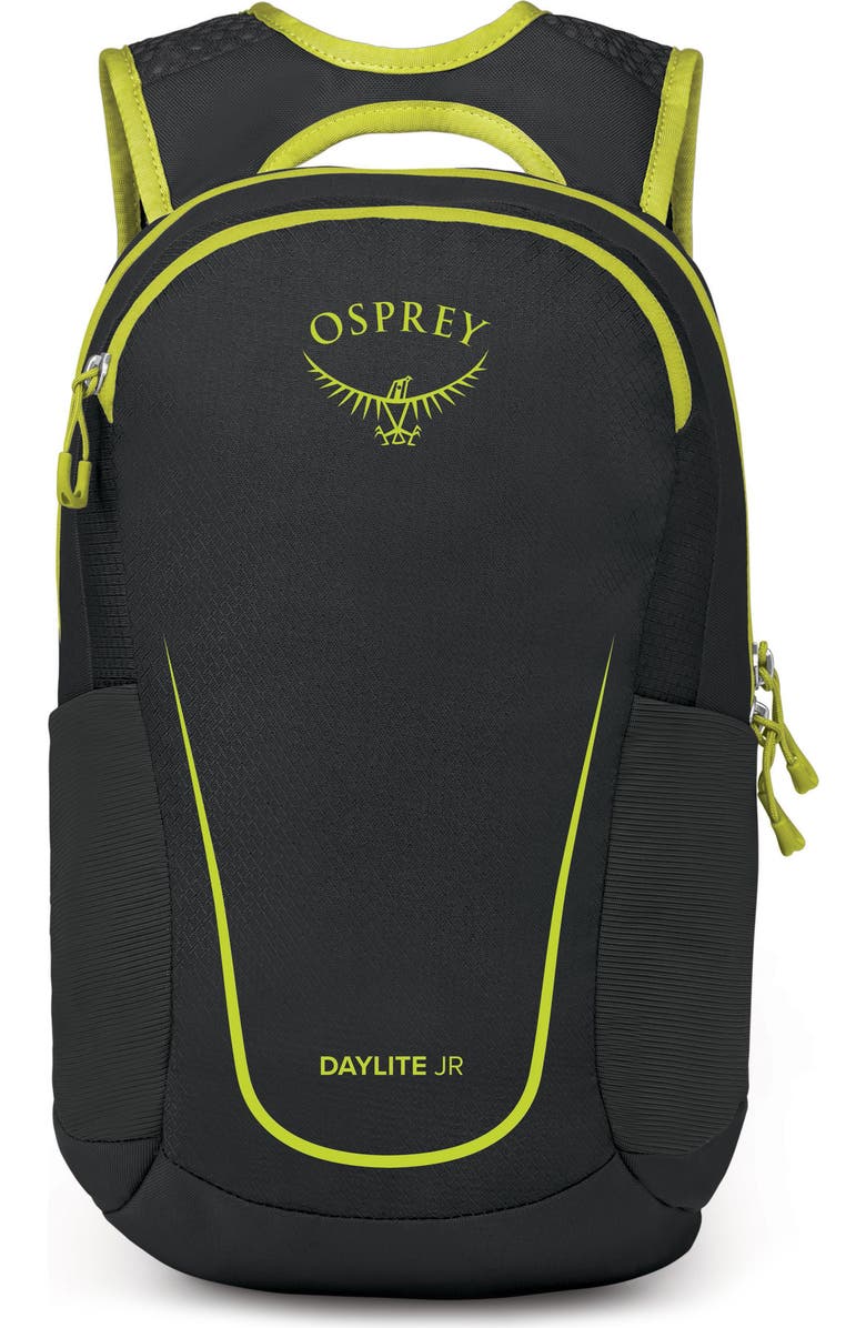 Osprey Kids' Daylite<sup>™</sup> Jr. Water Repellent Backpack, Main, color, Black-Lemongrass