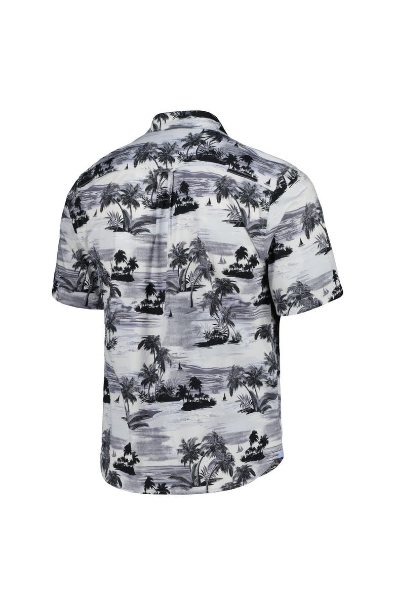 Tommy Bahama Men's Tommy Bahama Black Mississippi State Bulldogs Tropical Horizons Button-Up Shirt, Alternate, color,