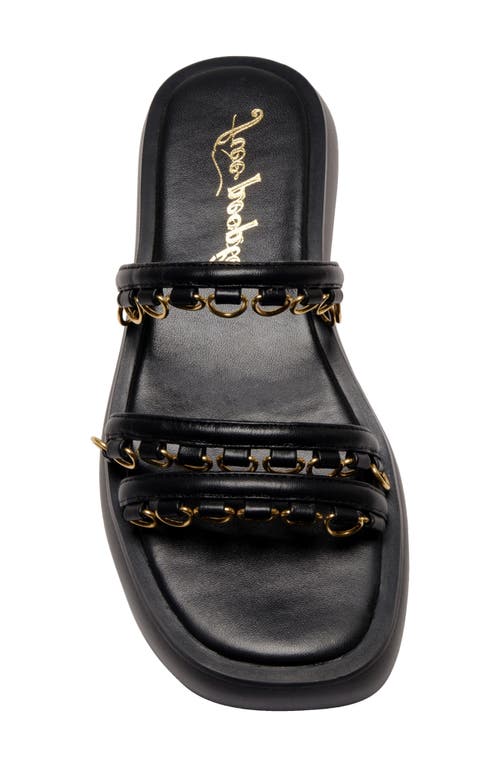 Free People Midas Touch Platform Sandal In Black