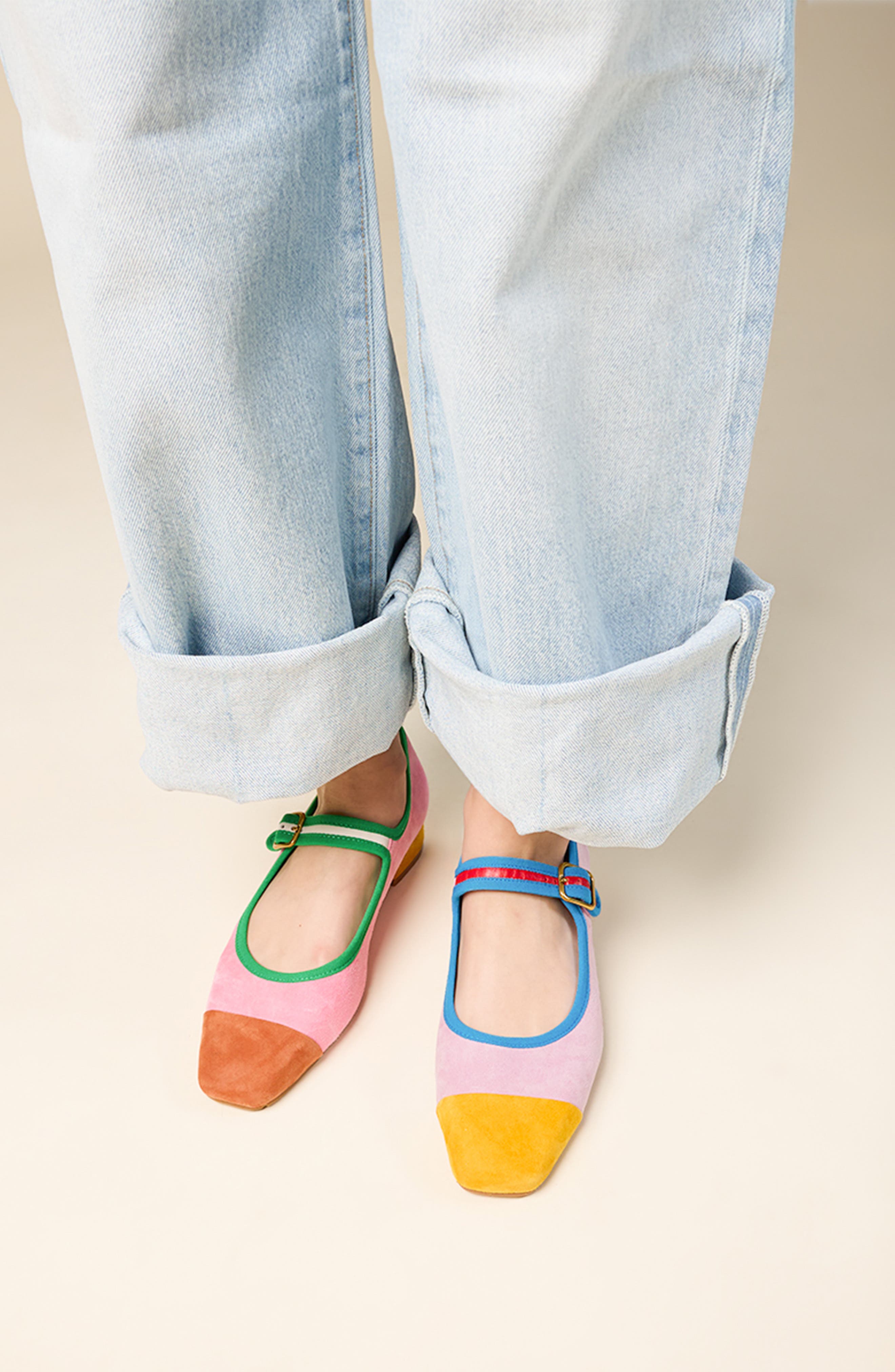 Charlotte Stone Rhiannon Cap Toe Mary Jane Pump, Alternate, color, 