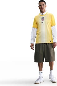 Nike Men's Nike  Yellow USWNT 2025 Goalkeeper Stadium Jersey
