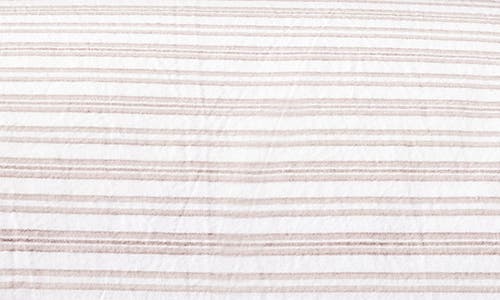 Coyuchi Crinkled Organic Cotton Percale Sheet Set In Pink