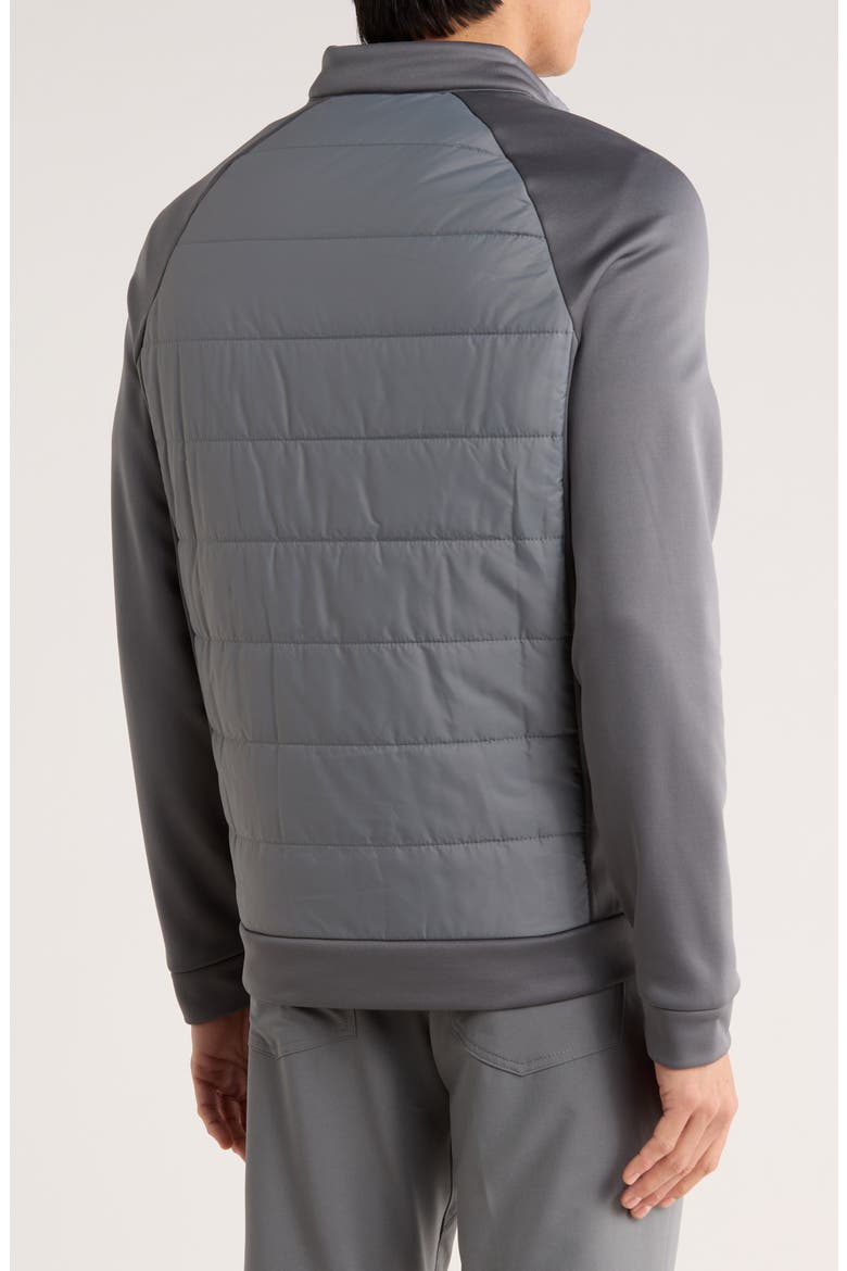 Zip Insulated Jacket, Alternate, color, QUIET SHADE