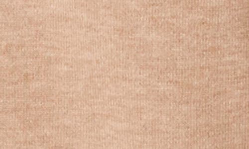 Vince Camuto Wide Leg Drawstring Sweatpants In Warm Oatmeal Heather