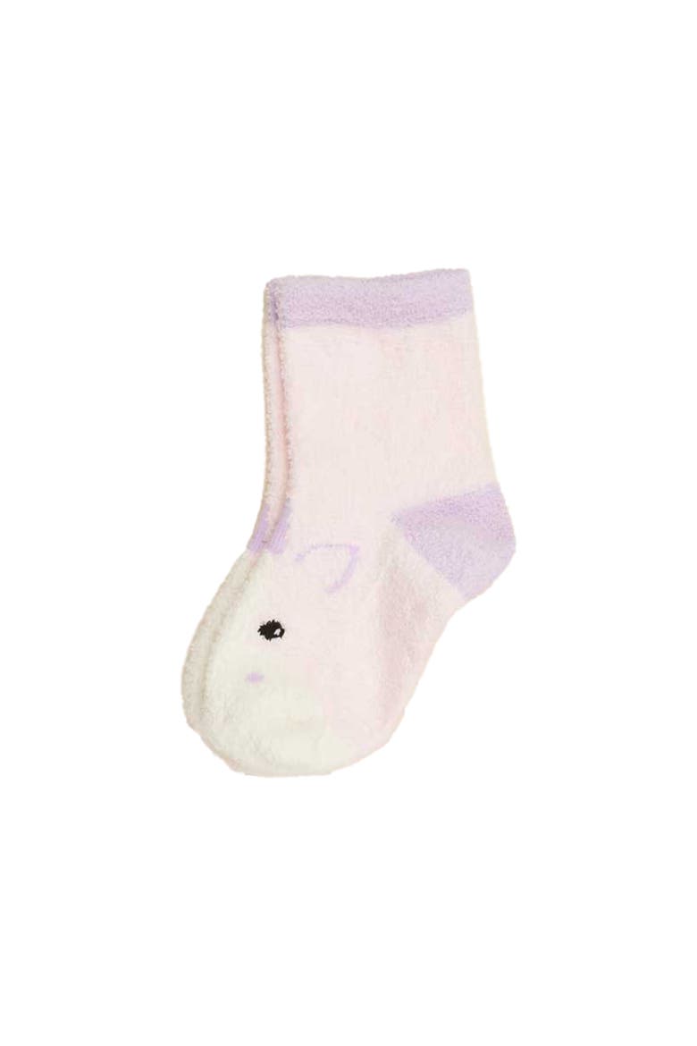 Unicorn Crew Sock Set, Alternate, color, Multi Color