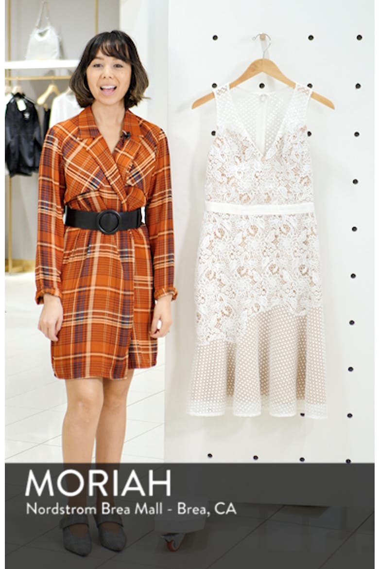 Lily Mixed Lace Dress video