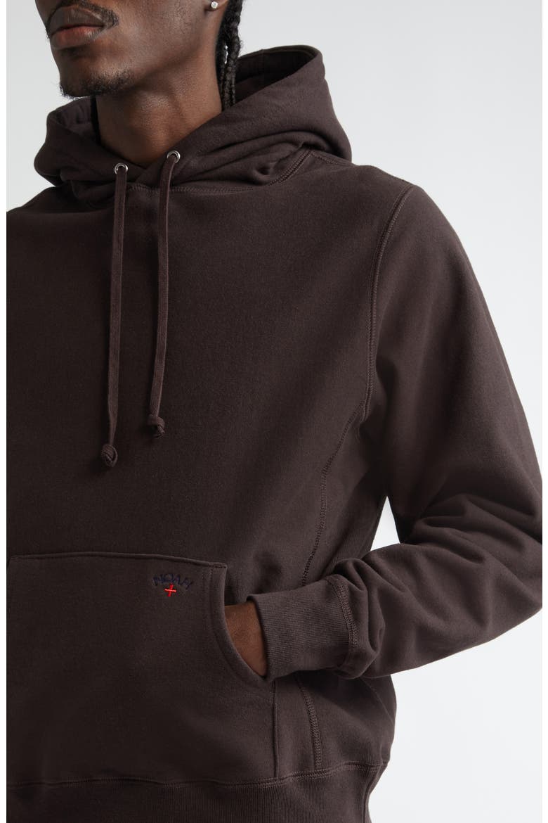 Classic Cotton Hoodie, Alternate, color, DARK BROWN