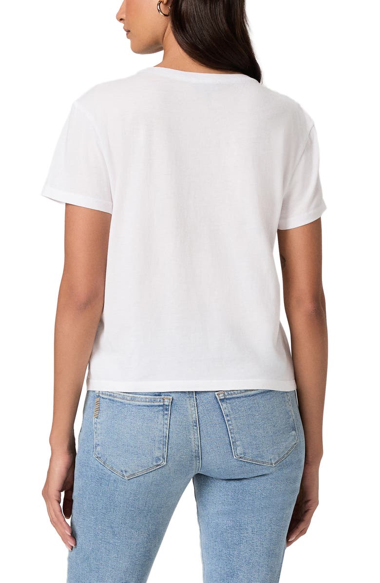 PAIGE Haven Pima Cotton T-Shirt, Alternate, color, White