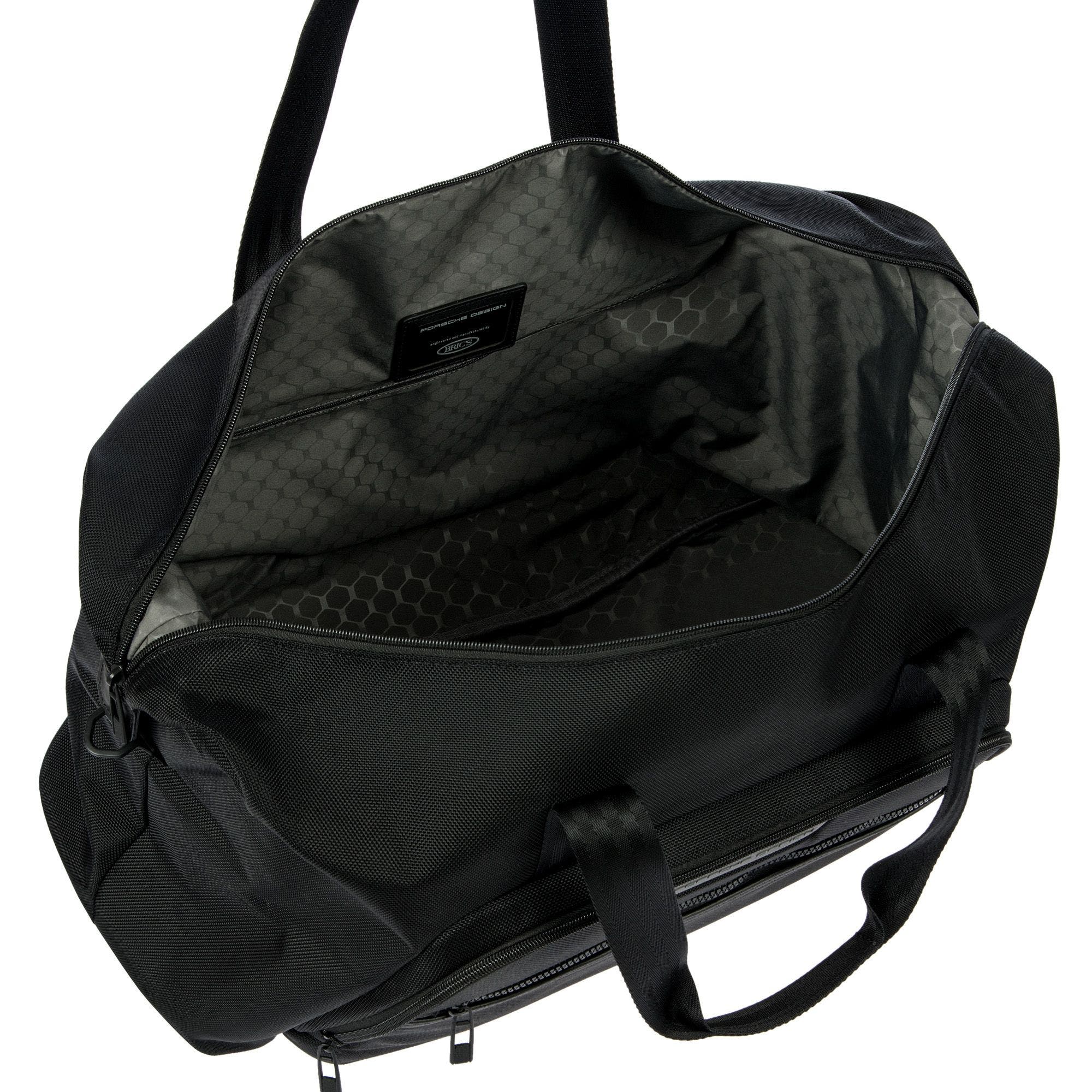 Porsche Design Roadster EVO Nylon Weekender, Alternate, color, Black