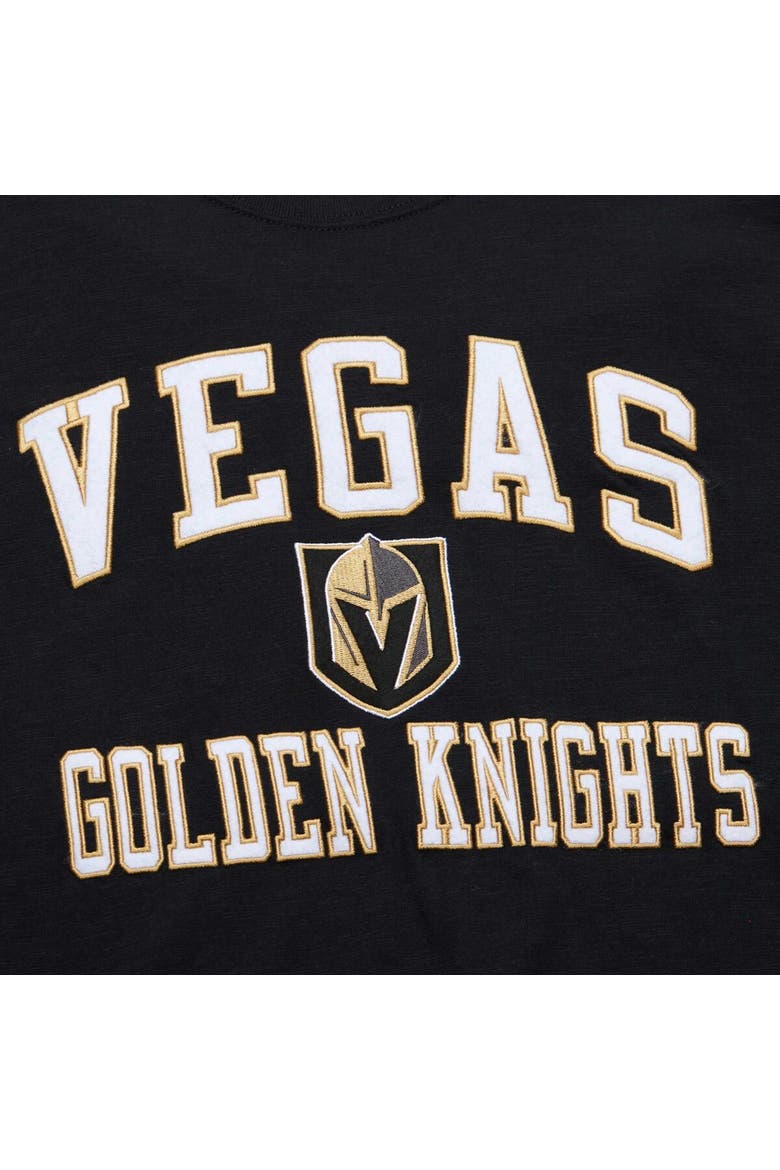 Men's Mitchell & Ness Black Vegas Golden Knights Legendary Slub T-Shirt, Alternate, color, Black