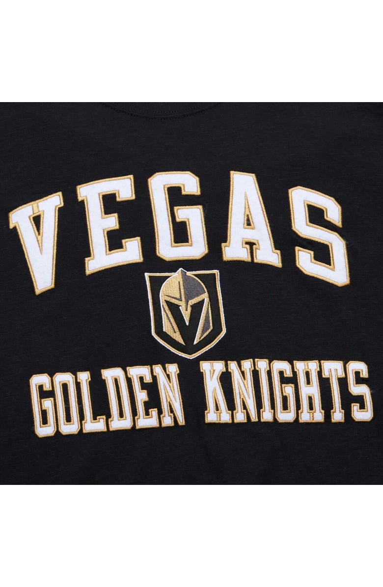 Mitchell & Ness Men's Mitchell & Ness Black Vegas Golden Knights Legendary Slub T-Shirt, Alternate, color, Black