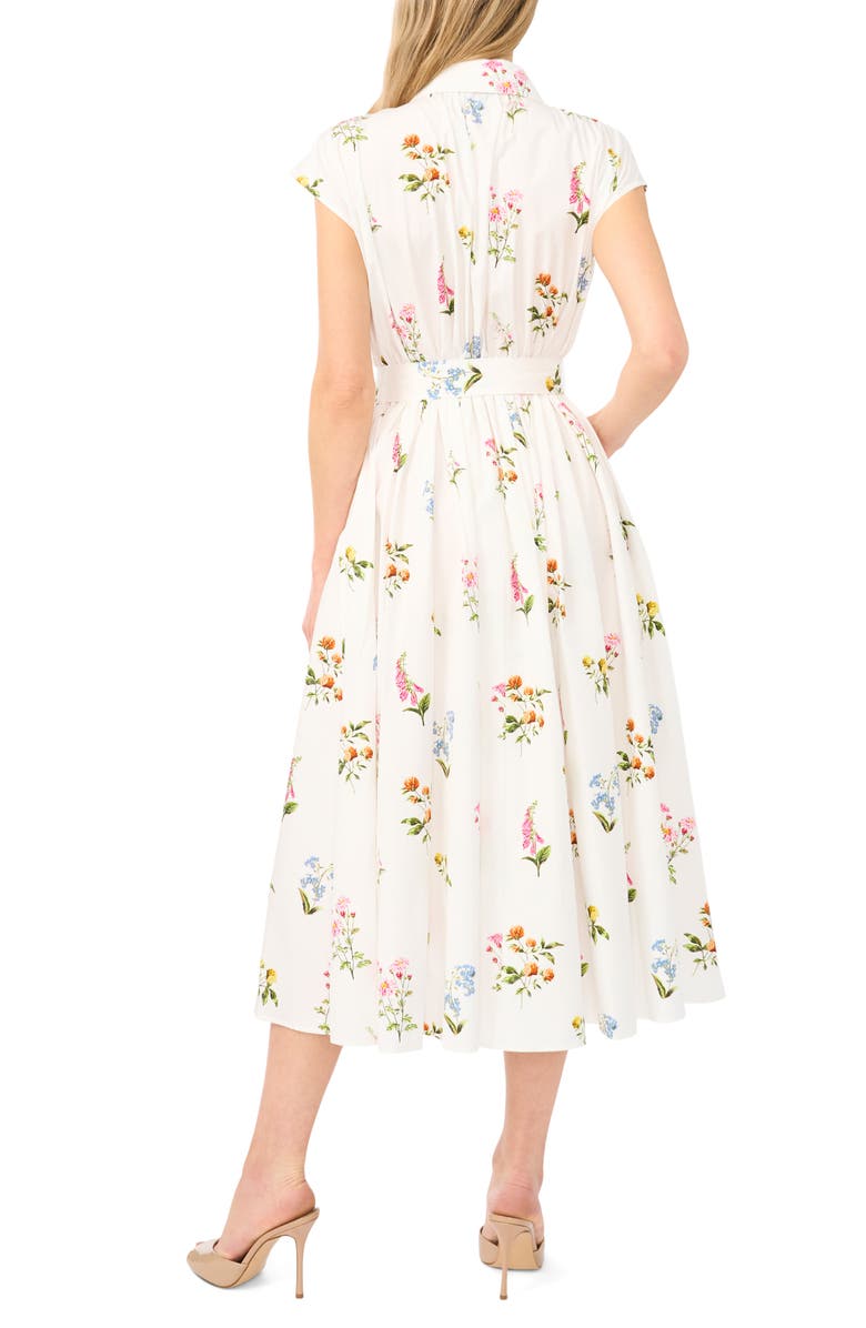 Ted Baker Riley Drop Shoulder Cotton Shirtdress, Alternate, color, Vanilla Ice