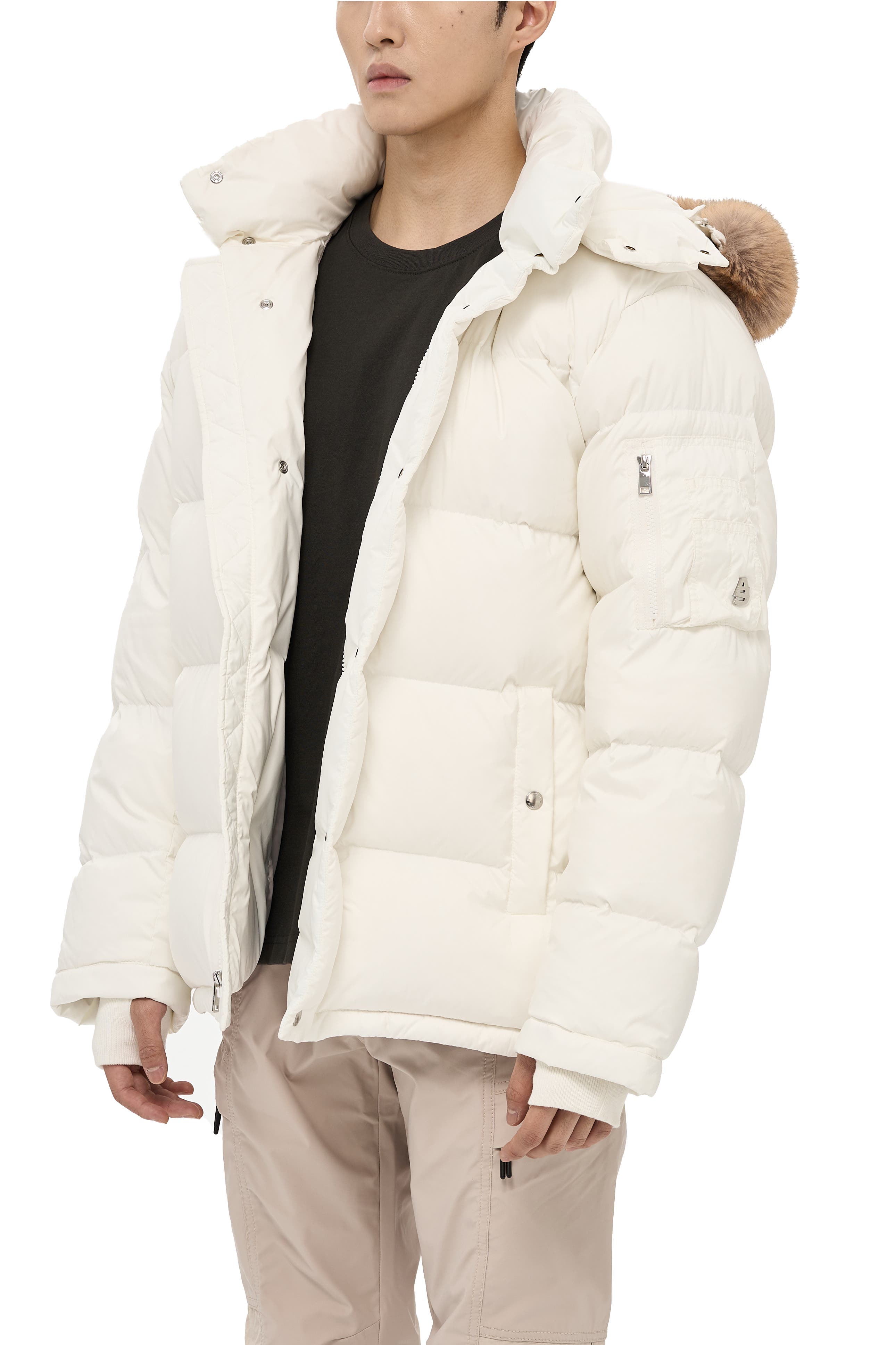 Minto Mens Detachable Hood Puffer - image 4