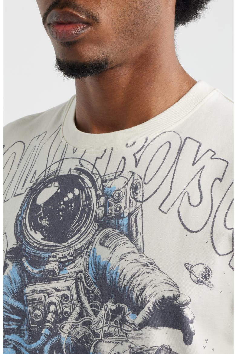 Space Expo Cotton Graphic T-Shirt, Alternate, color, GARDENIA