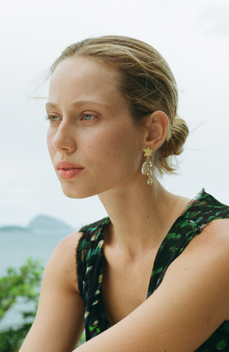 sccollection Ziggy Earrings, Alternate, color, Gold