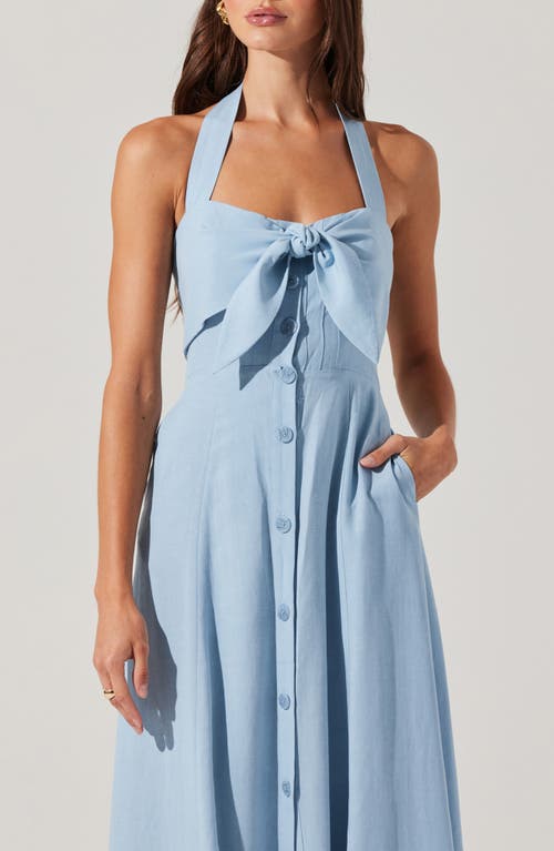 Astr The Label Katherine Halter Neck Dress