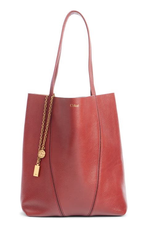 Spin Leather Tote