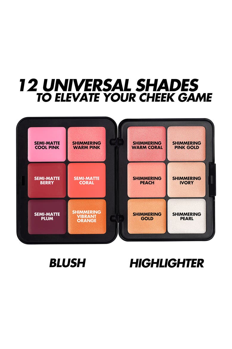 HD Skin Blush & Glow Longwear Cream Face Palette, Alternate, color, NO COLOR