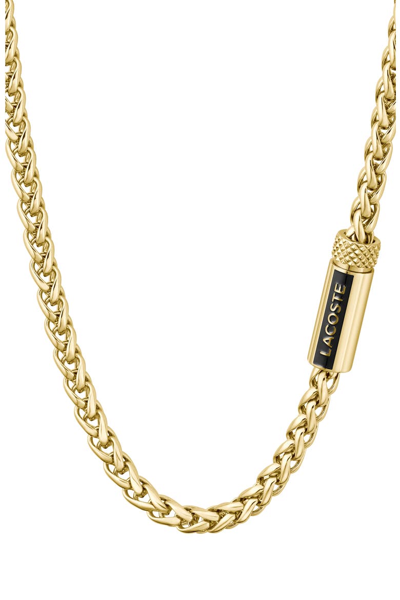 Men's Spelt Necklace, Alternate, color, GOLD