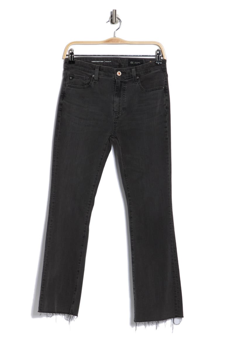 Farrah Mid Rise Crop Bootcut Jeans, Alternate, color, AFFLICTION