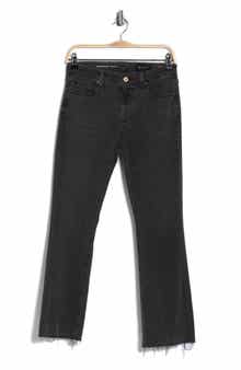 AG Farrah Mid Rise Crop Bootcut Jeans