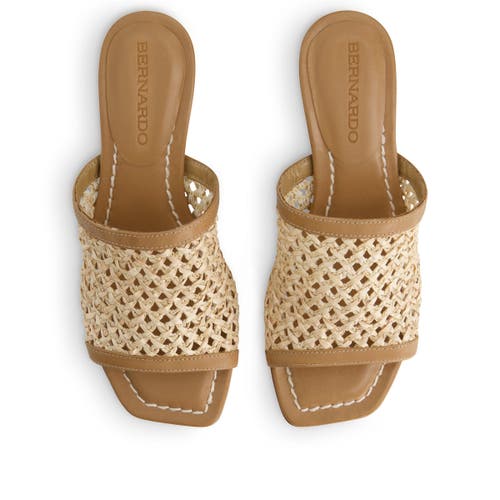 Shop Bernardo Footwear Jenne Raffia Sandal