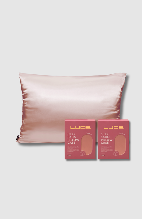 Silky Satin Pillow Case 2 Pieces