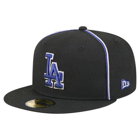 Men's New Era Black Los Angeles Dodgers Soutache 59FIFTY Fitted Hat