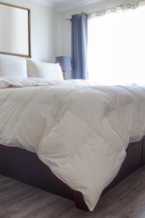 Down Alternative Comforter with Organic Cotton Cover