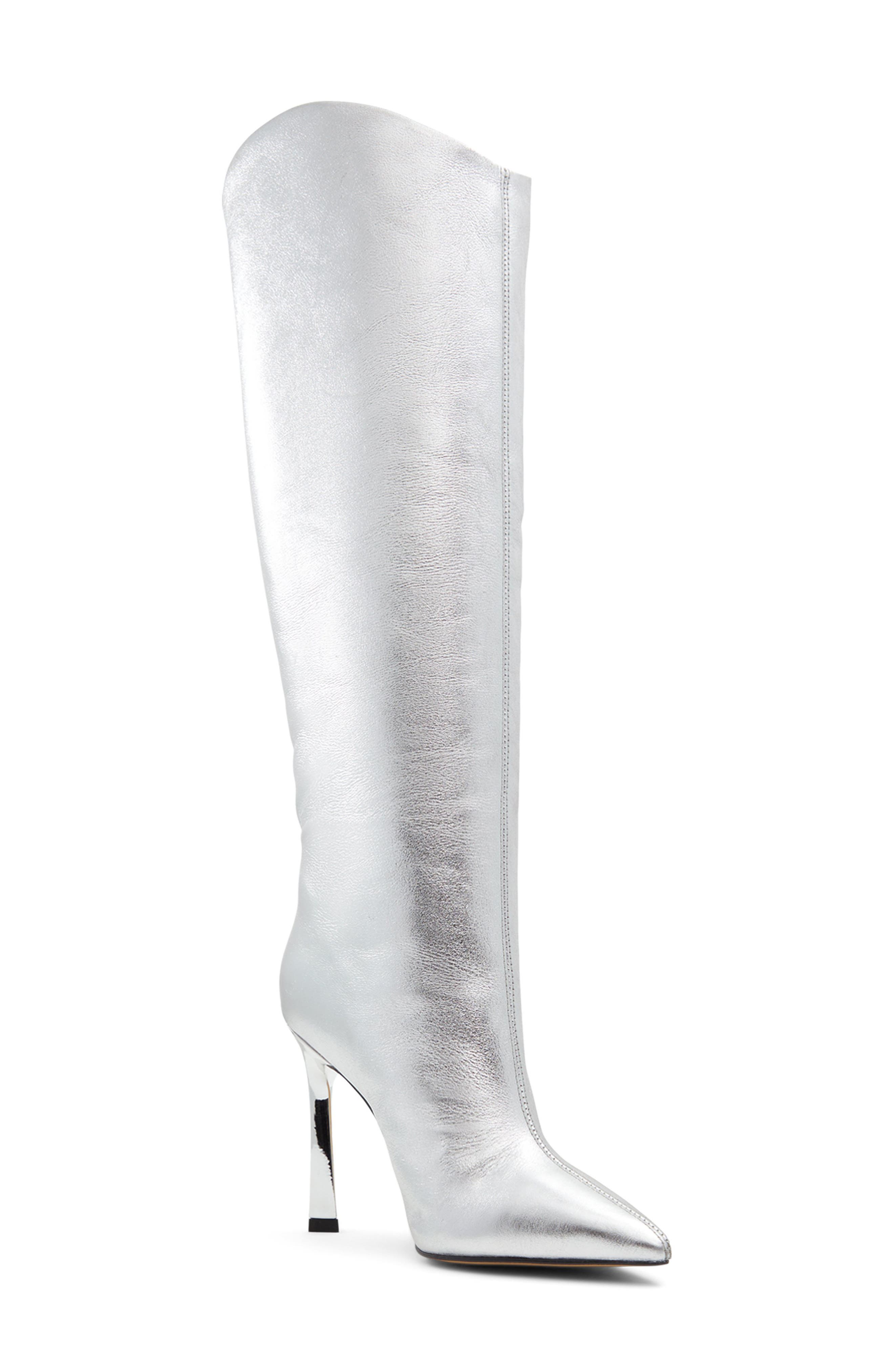 ALDO Devondra Pointed Toe Knee High Boot, Main, color, 