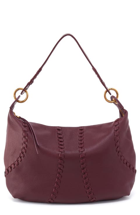 Opal Leather Shoulder Bag