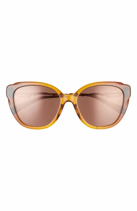 COACH 55mm Cat Eye Sunglasses