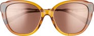 COACH 55mm Cat Eye Sunglasses