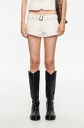 LIONESS Afterglow Belted Low Rise Shorts