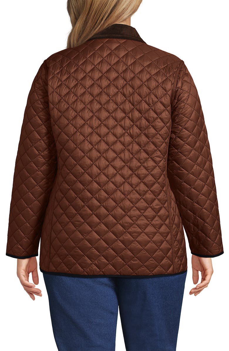 Lands' End Reversible Barn Quilted Jacket, Alternate, color, 