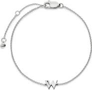 Monica Vinader Initial Pendant Bracelet