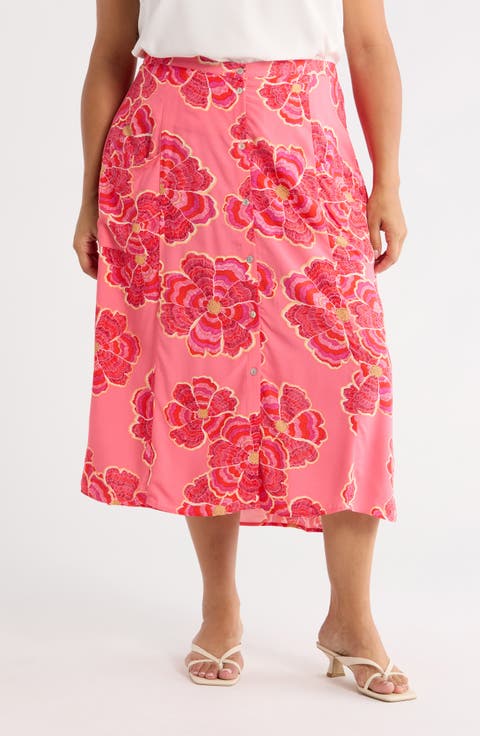 Dandelion Maxi Skirt (Plus)