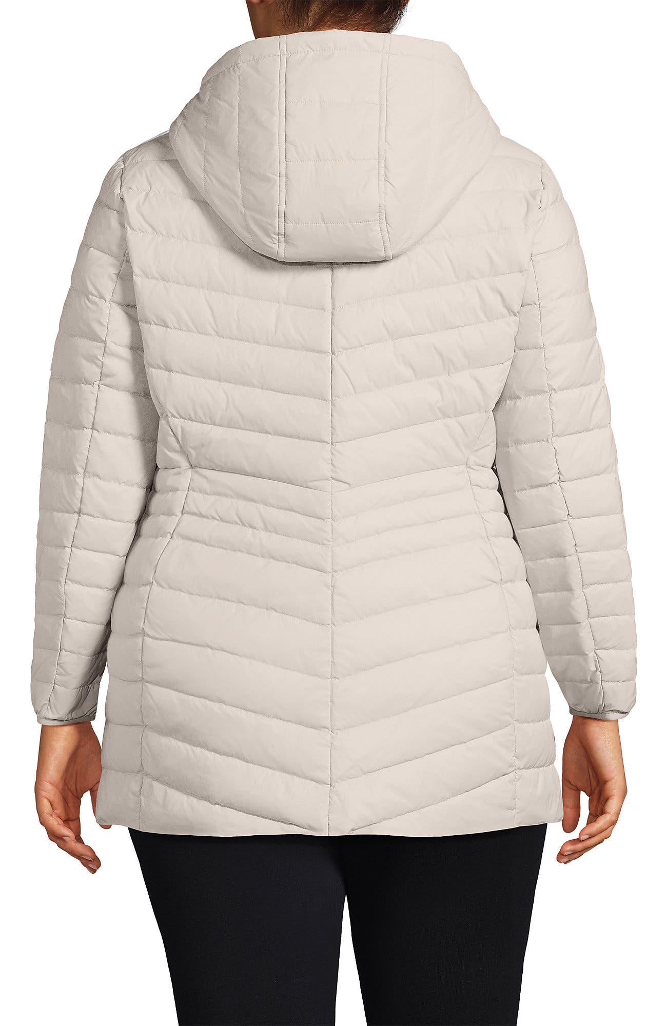 Plus Size Wanderweight Packable Down Long Jacket - image 4