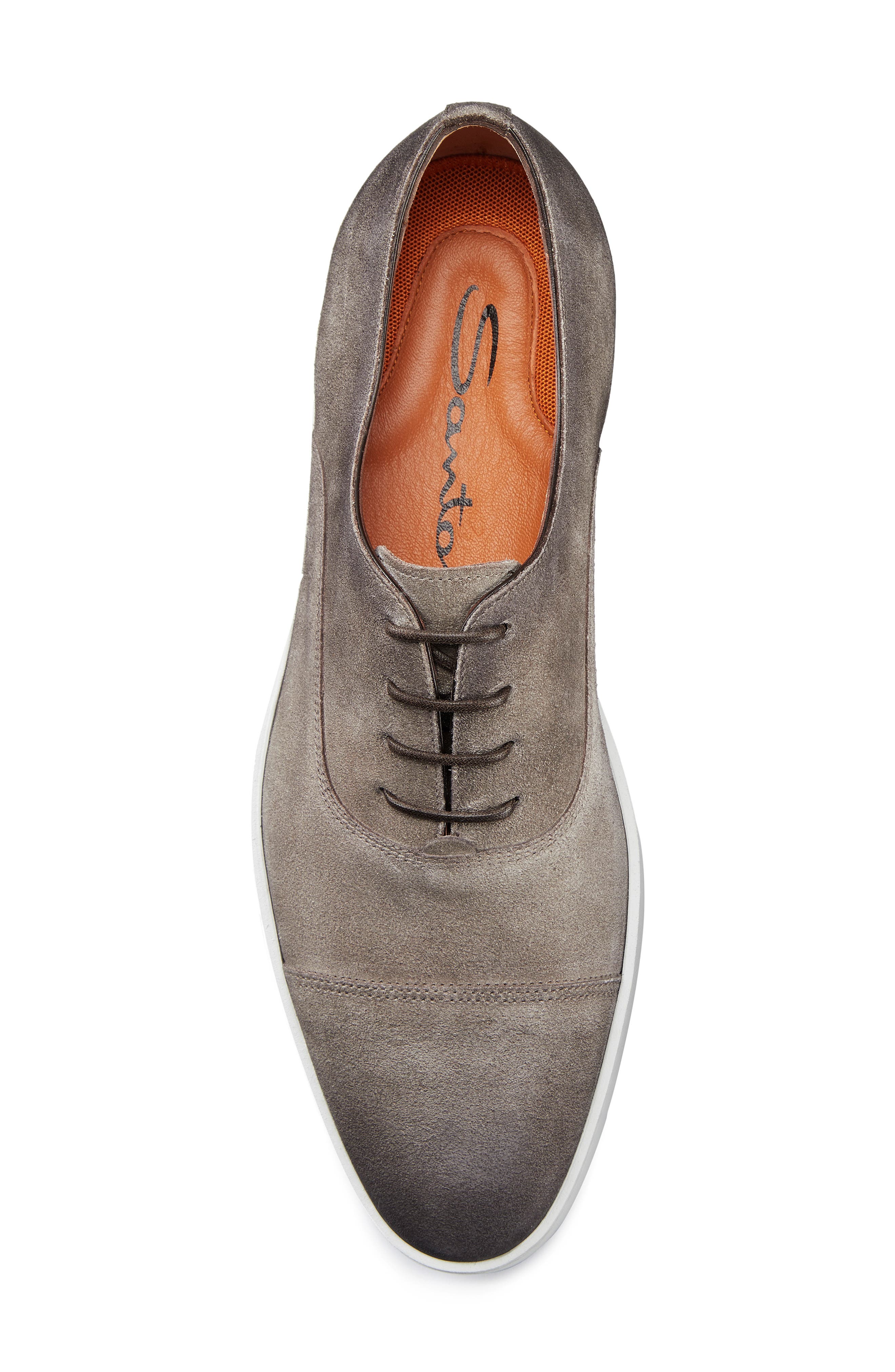Durbin Derby Sneaker, Alternate, color, GREY SUEDE