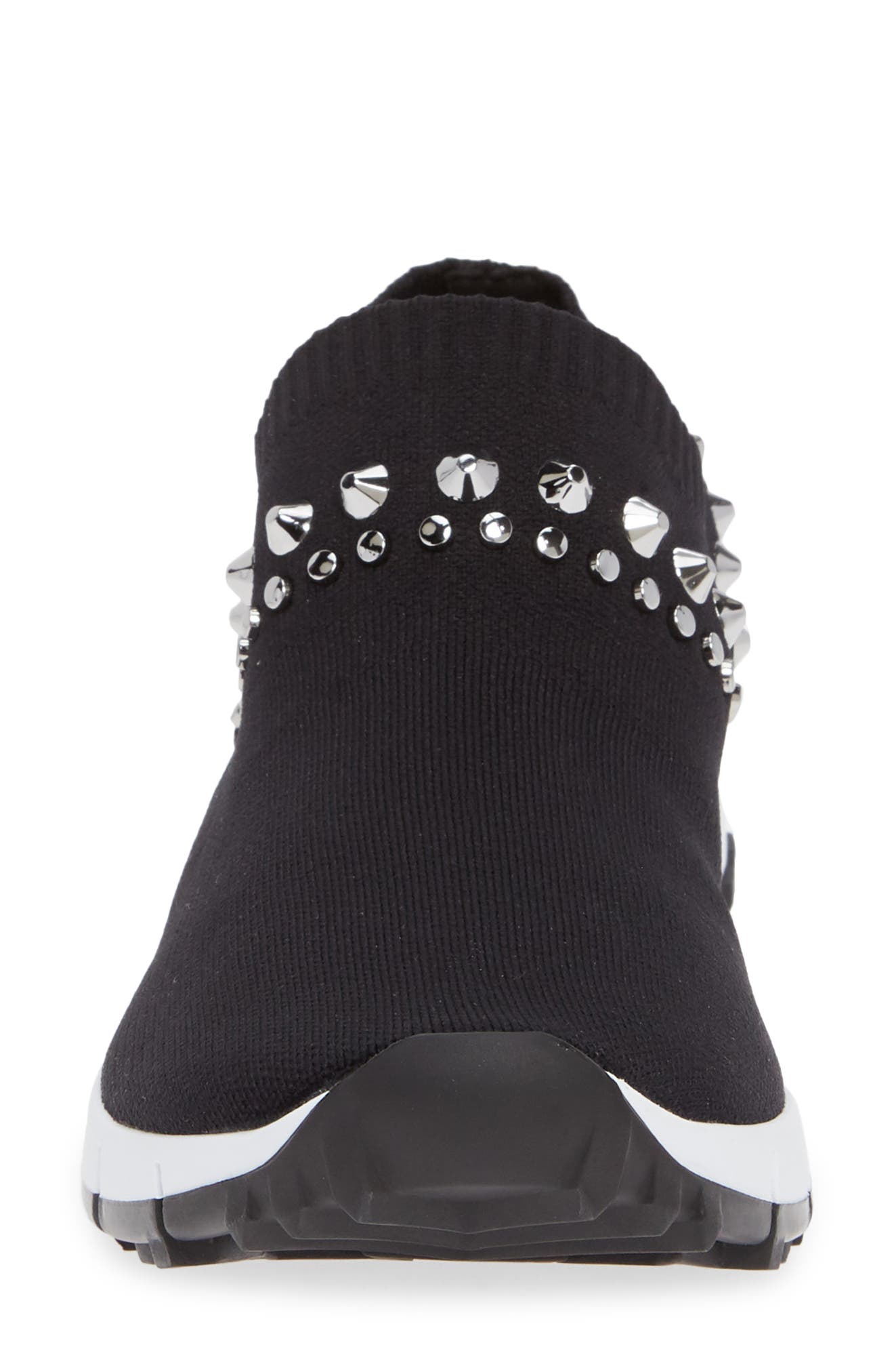 Jimmy Choo Verona Studded Knit Sneaker, Alternate, color, 