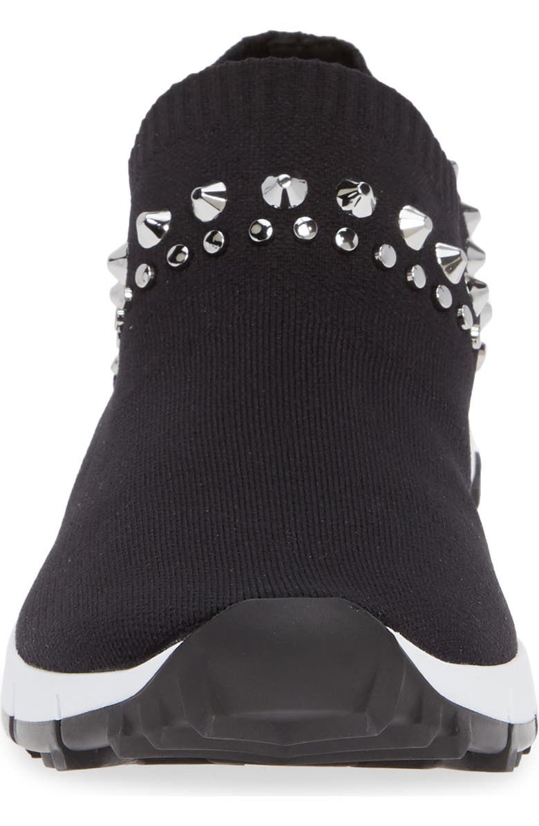 Jimmy Choo Verona Studded Knit Sneaker, Alternate, color,